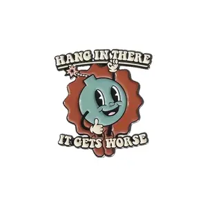 HANG IN THERE LAPEL