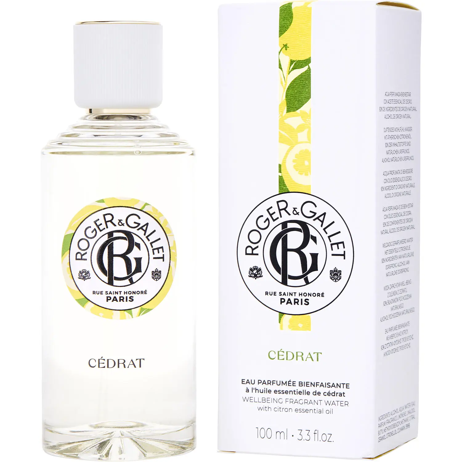 Roger & Gallet Cedrat By Roger & Gallet Fresh Fragrant Water Spray For Unisex