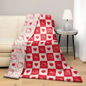 Sanrio Hello Kitty Serenity Comfort Cloud Throw Blanket