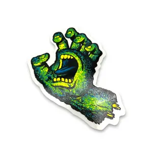 SANTA CRUZ | Street Creep Hand - Mylar Sticker | 6"