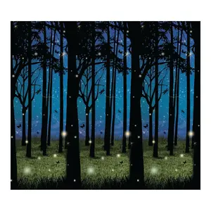 30 Ft. x 4 Ft. Enchanted Forest Design-a-Room Plastic Background