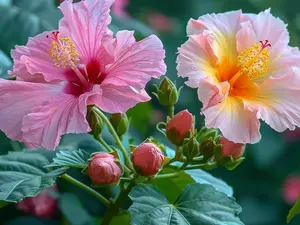 Hibiscus Seeds - 1000 Rare Perennial Seeds for Easy Growth - Gorgeous Long Lasting Blooms - All Seasons Garden Addition - Enhance Your Outdoor Space Effortlessly