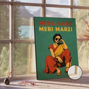 [2D Flat] 1PC Beach Scenery Oil Painting Art - Vintage Style Hanging Decoration - Suitable for Living Room, Office Or Bar Decor, Indoor Wall Art, Nature Lover'S Collection, Home Decoration, Easy to Hang