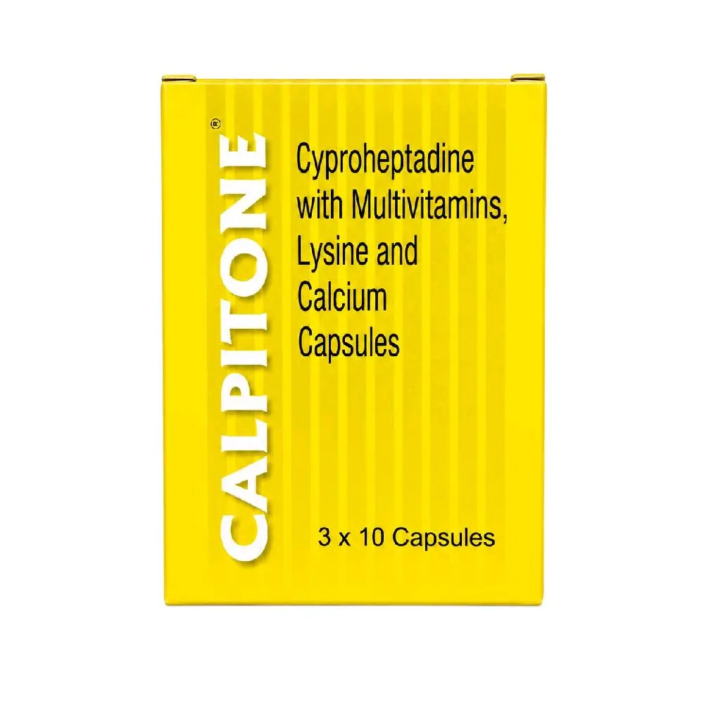 Calpiton Multivitamin Capsules, Dietary Nutrient Support Supplement