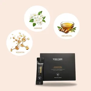 Yogi Care Moroccan Argan Oil Travel Size, Control Frizz Repair Damaged Hair, Smooth Shiny Texture, 2ML X 30 Strips, Fast Absorption, Suitable for Dry Hair