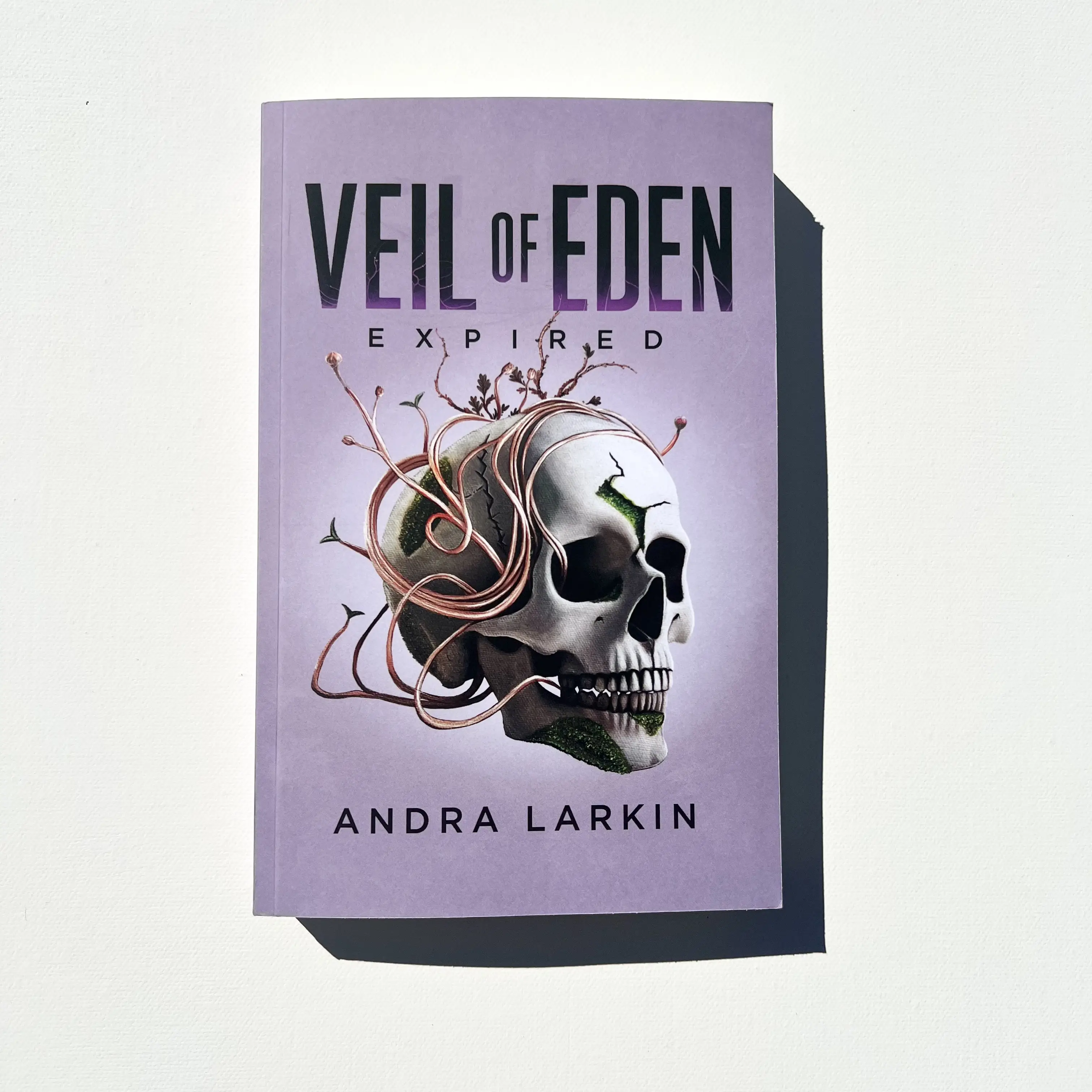 Veil of Eden - Signed Paperback Fiction Novel by Andra Larkin - For Dystopian Sci-Fi Book Lover TikTok shop books