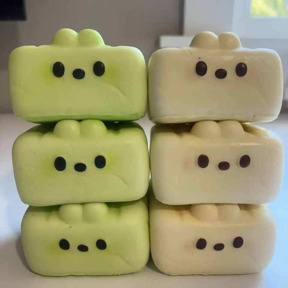 Low rise tofu bunny squishy