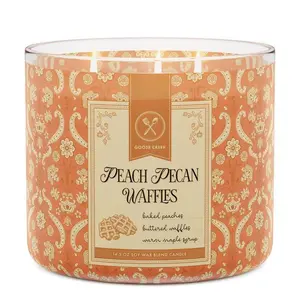 Peach Pecan Waffles 3-Wick Candle