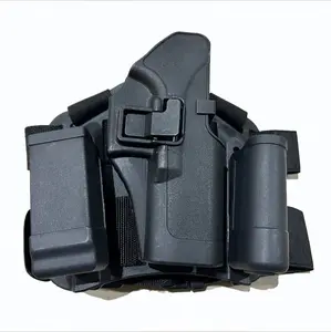 Drop Leg Holster Universal Tactical Thigh Holster Universal Tactical Thigh Holster  Suitable for Glock 17, 19, 22, 23, 31, 32 ABS Material, Sturdy and Durably ABS Material