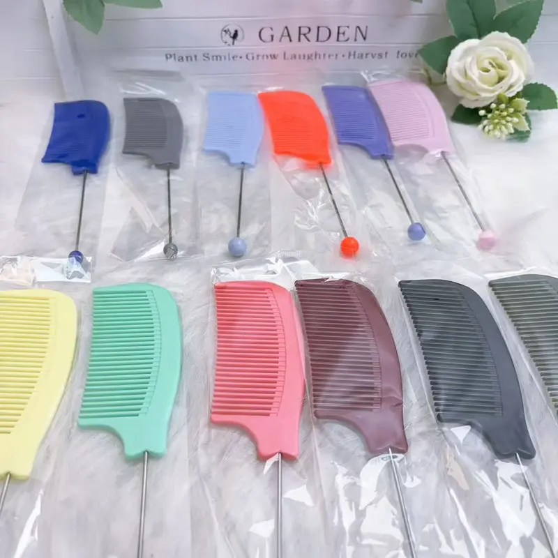 DIY Decor Hair Comb：Personalized DIY, Resin Filler Craft, Hair Styling Tool