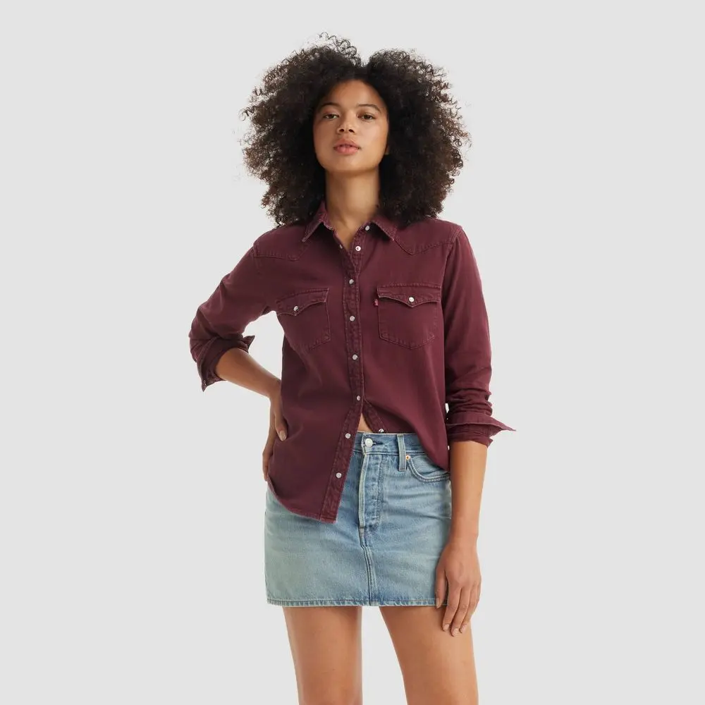 Levi's Women's Long Sleeve Ultimate Western Button-Down Shirt