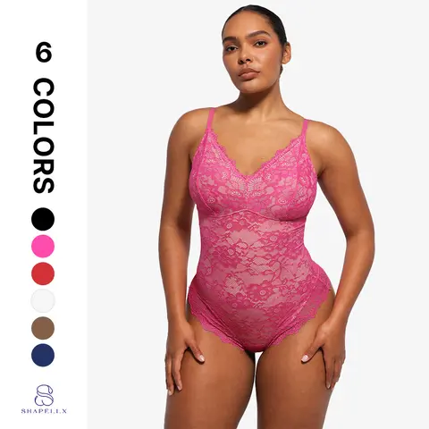 Shapellx AirSlim Lace Smooth Firm Control Full Shapewear Sexy Womenswear Sales