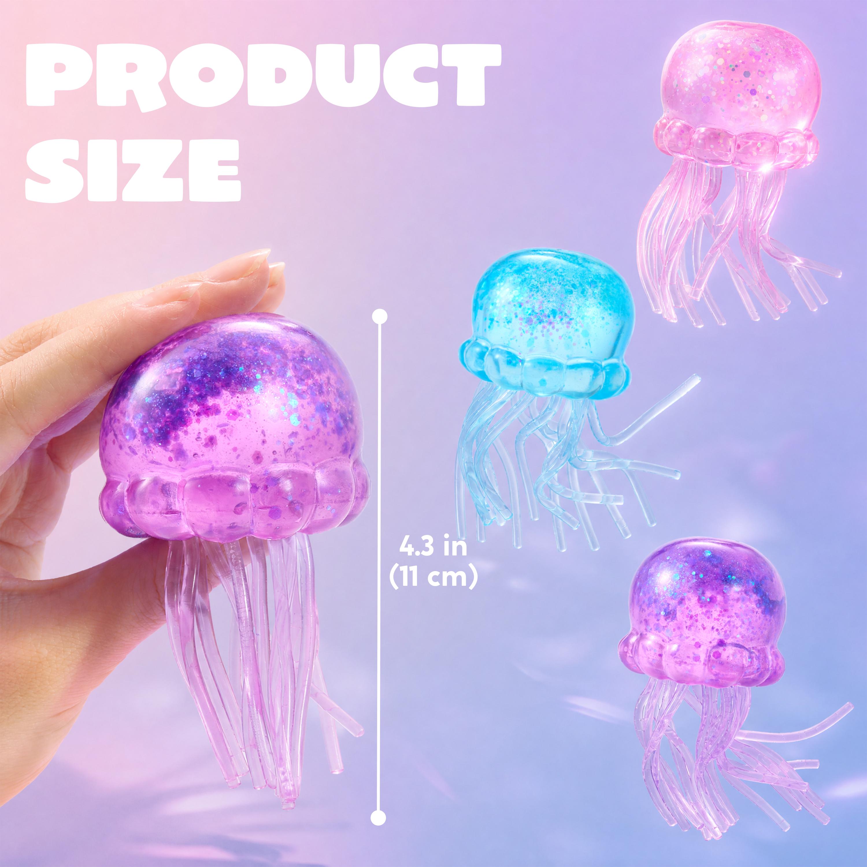 JOYIN 1PCS/3PCS Jellyfish Stress Relief Toys, Jellyfish Glitter Squishy Toy, Slow Rising Toy for Kids & Adults, Anxiety Relief Fidget Sensory Toy, Soft Squeeze Decompression Dough for Adults Gifts, Party Favors, Office Desk Decorations JOYIN 1PCS/3PCS Jellyfish Stress Relief Toys, Jellyfish Glitter Squishy Toy, Slow Rising Toy for Kids & Adults, Anxiety Relief Fidget Sensory Toy, Soft Squeeze Decompression Dough for Adults Gifts, Party Favors, Office Desk Decorations