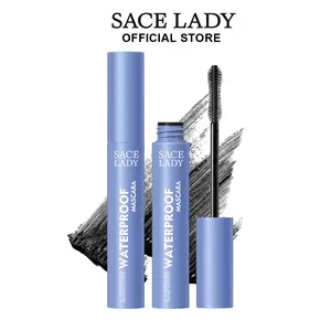 SACE LADY Waterproof Mascara Black Volume Lengthening Smudge-proof Eyelashes Eye Makeup summeressentials