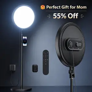 (Flash Sale) Weilisi Large Ring Light with 79" Stand, 6500K Full-Screen Selfie Ring Light with Stand and Phone Holder, Professional Big Ring Light for Live Stream, YouTube, TikTok, Makeup, Video, Barber, Photography