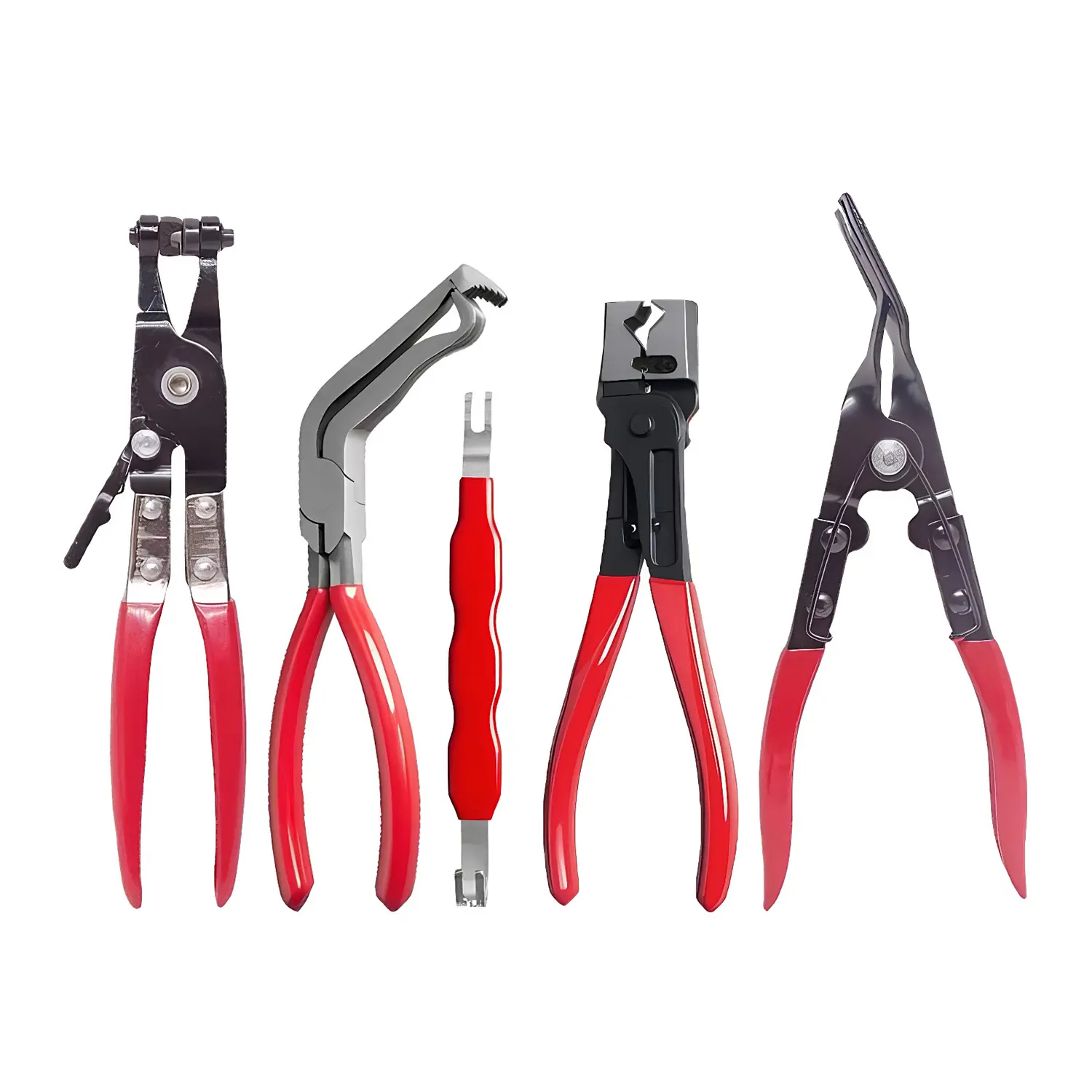Electrical Disconnect Plies for Cars,Auto Repair Plier,High-Carbon Steel Connector Separator 60 ° Pliers,Hose Clamp Plier,Car Trim Clip Removal Pliers,Plug Release Tool and Wire Terminal Removalr