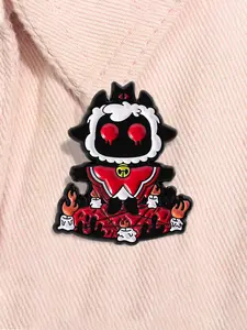 Cult of the Lamb AVG Game Enamel Pin Lamb Leader Game Peripheral Metal Brooch Lapel Backpack Badge Fashion Jewelry Accessories Gift for Gamer Friends