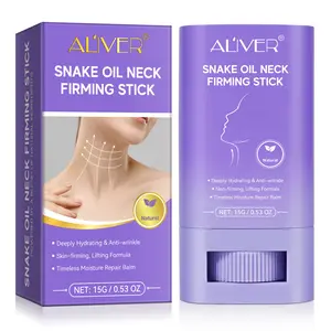 ALIVER Neck Firming Stick 15g, rich in avocado resin, Jojoba seed oil, firming neck, hydrating, Moisturizing and brightening, Neck Care Stick
