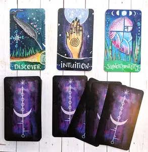 I'm Knot Tanged Intuitive Discovery Oracle Deck - Colorful Beginner ID Oracle Deck with 50 Cards alignment tools