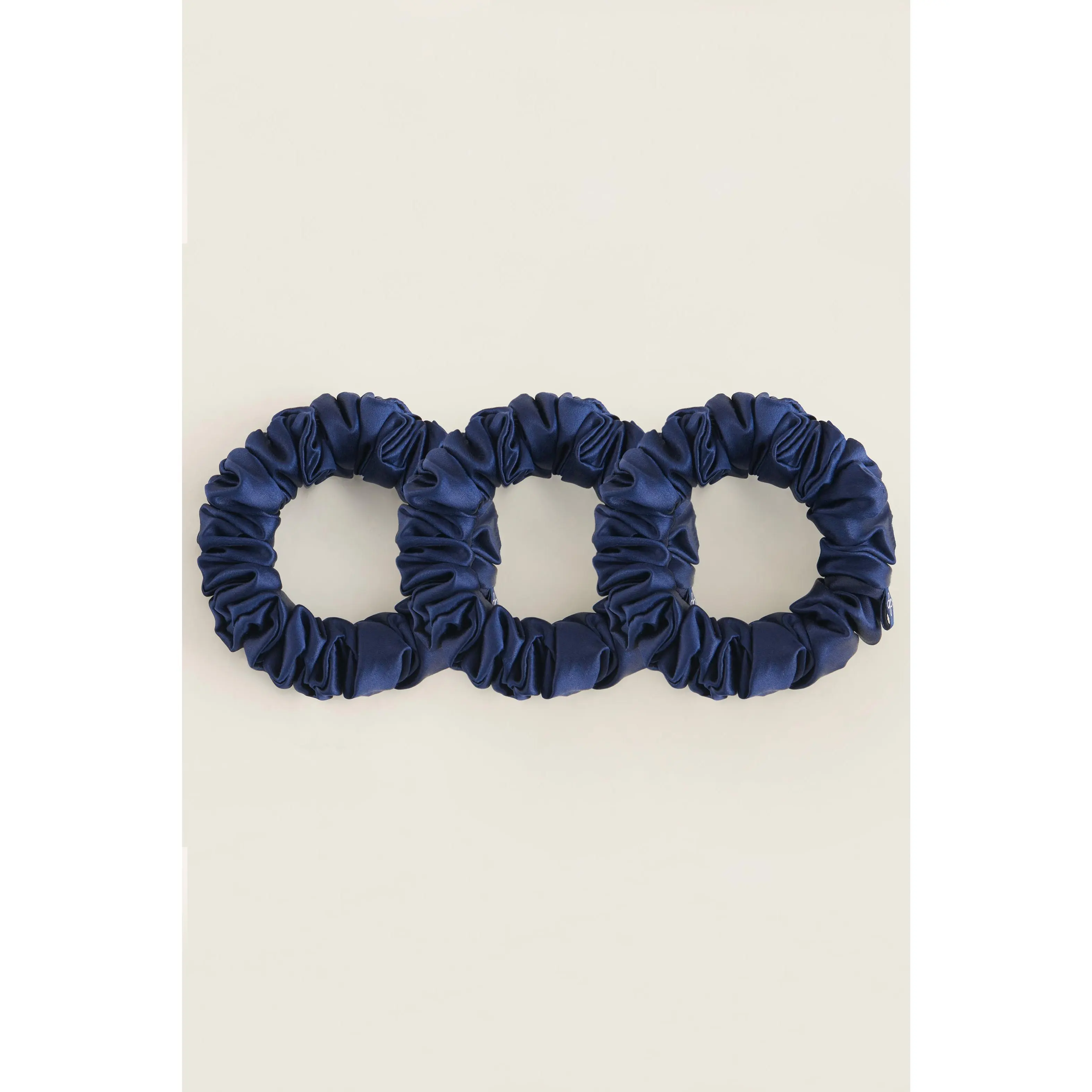 Small Silk Scrunchie - Subtle Sophistication