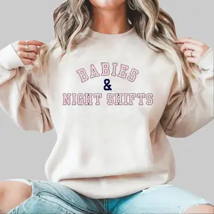 Nicu Nurse T-Shirt or Sweatshirt , Labor and Delivery Nurse , Postpartum Nurse, Postpartum Doula, Midwife, Mother Cotton Fabric