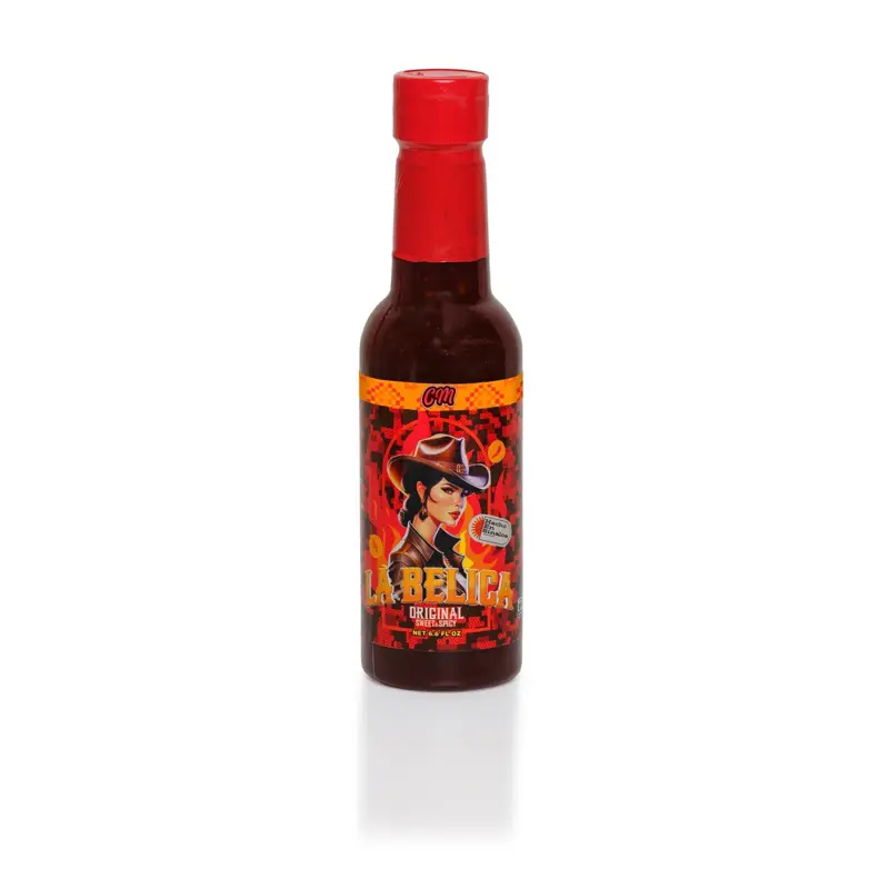 Salsa Dulce Michoacana - La Belica Original sweet and spicy hot sauce 6.6 oz