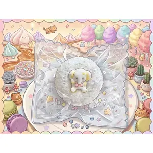 The ladudu donut series features twisted toys made of silicone and handcrafted. Food-grade silicone, squeeze toys. White Elephant