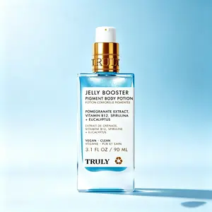 Jelly Booster Pigment Correcting Body Potion with Pomegranate & Vitamin B12, Fade Dark Spots & Acne Scars, Collagen Boost Skin Renewal for Uniform Bright Skin