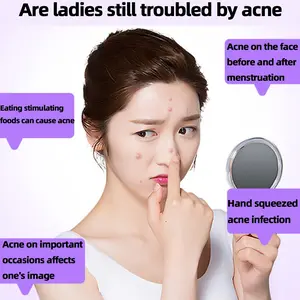 48 Pcs Water Gel Acne Concealer Patches, Invisible Transparent Acne Mask, Gentle Skin Care, Quick Fix for Acne Marks, Party Ready