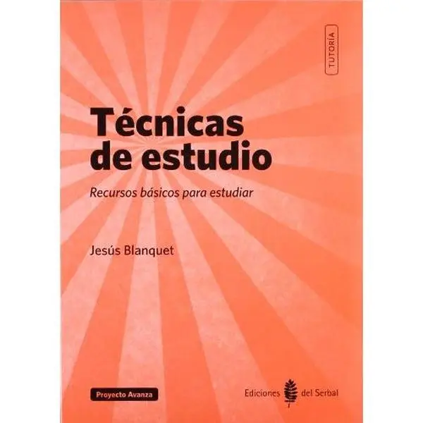 USED-Técnicas de estudio: Recursos básicos para estudiar by Jesús Blanquet (Paperback)