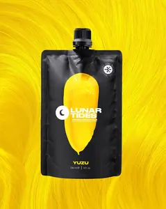 Lunar Tides Hair Dye - Yuzu Bright Yellow Color, Vegan, Cruelty-Free, Haircare