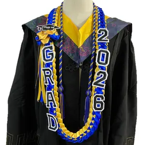 Double Layer Braided Graduation Ribbon, Honor Cord for Ceremonies, Elegant Memorial Accessory for Graduation Activities