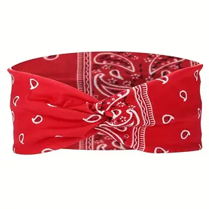 Paisley Non-Slip Sports Headbands for Yoga, Running & Fitness
