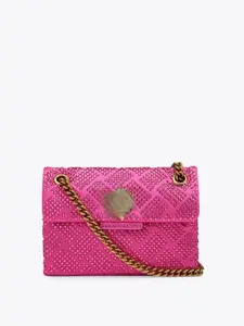 Argyle Pattern Shoulder Bag, Versatile Crossbody Purse for All Seasons, Stylish Small Handbag for Everyday Use