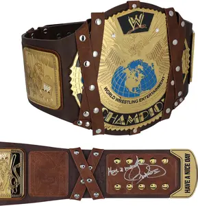 Mankind WWE Autographed Signature Series Replica Title Belt - Fanatics Authentic Certified