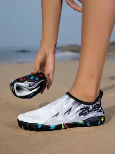 Quick-Dry Water Aqua Shoes for Barefoot Lovers, Soft Sole Swim Dive Sandals, Outdoor Summer Fishing Non-Slip Breathable Wading Shoes, Barefoot Watershoes, Fisherman Beach Shoes, Water Footwear, Anti Slip Shoes