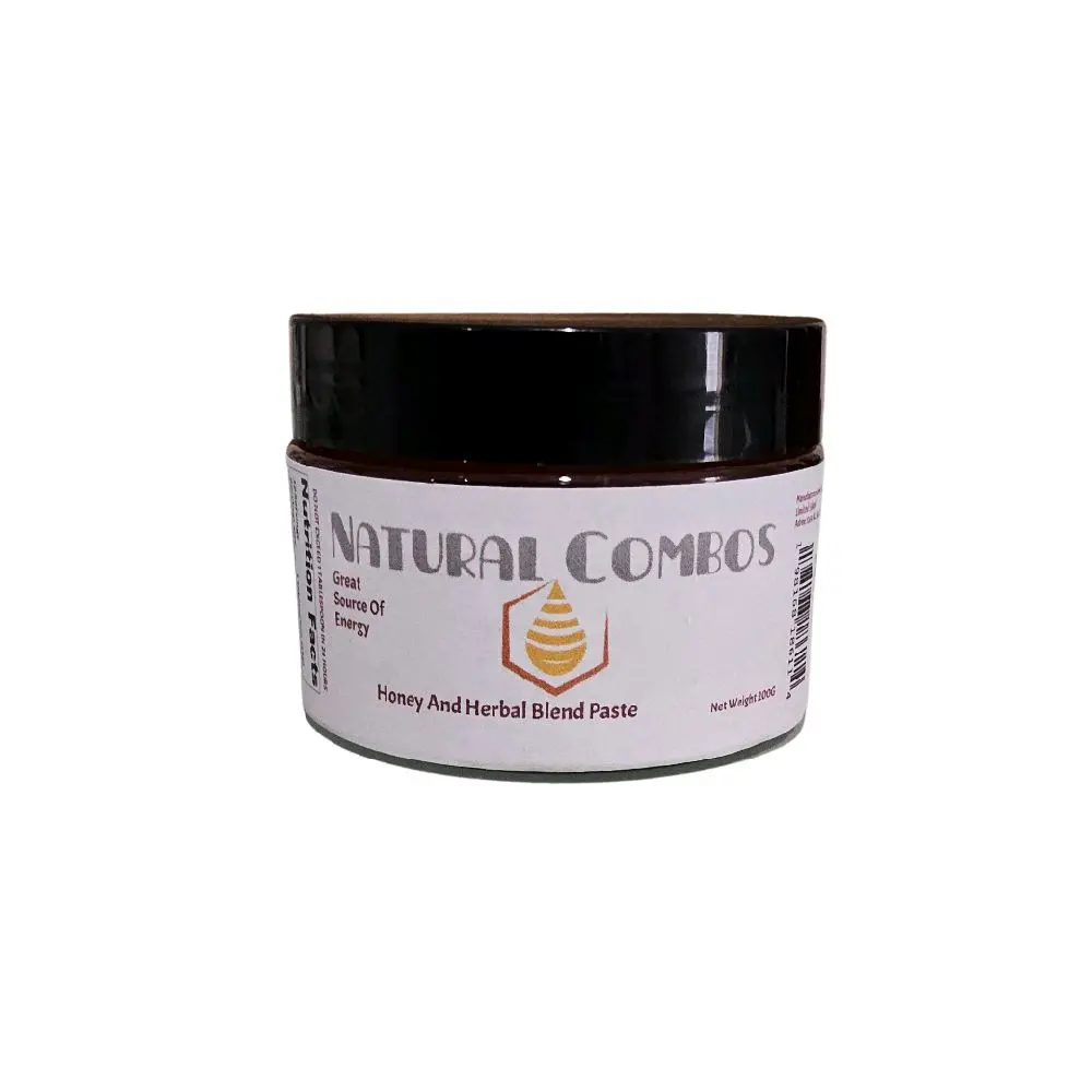 Natural Honey and Herbal Blend Paste, Sweet Herbal Spread (200g)
