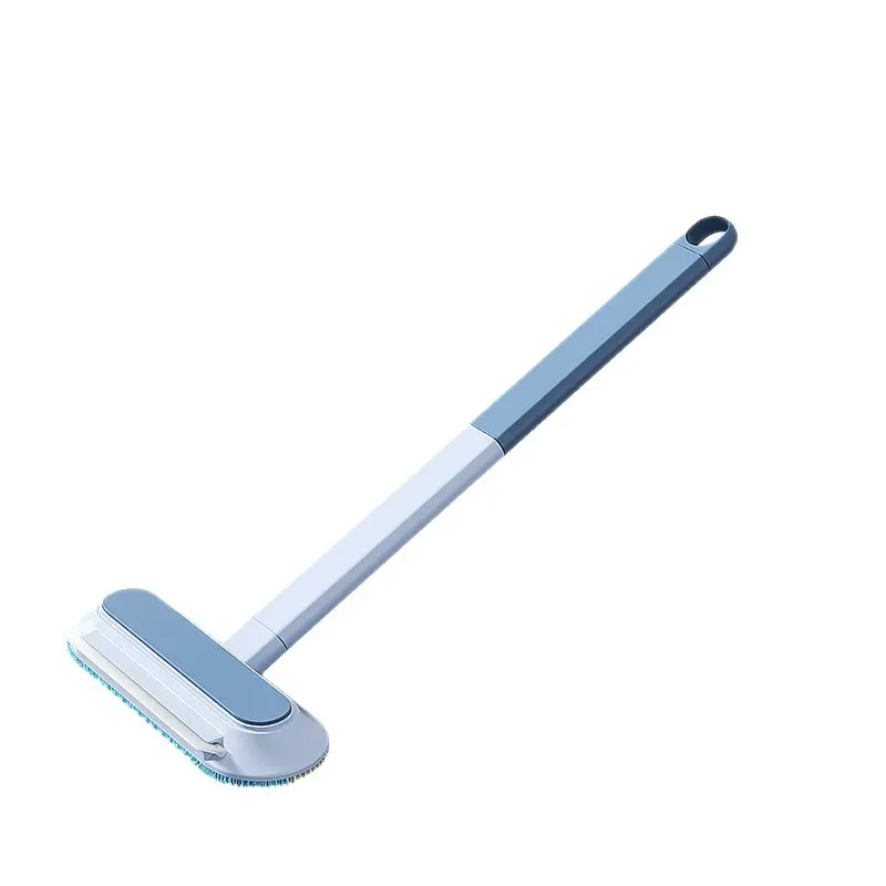 Reusable Pet Hair Removal Brush – Extra-Long Handle Hair Cleaner – Brush for Cats and Dogs – For Furniture, Bedding, Clothing, and Carpets multifunctional hair removal tool chom roller