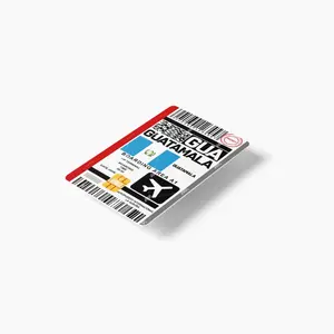 Guatemala plane ticket   credit card skin sticker for debit credit ebt