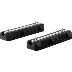 Father's Day Gift VEVOR Floor Mounting Base Kit for Mini Split Air Conditioning Systems, Floor Mounting Ground Base Pad for 9000-36000BTU AC Heat Pump System, Heavy-Duty Rubber Anti-Vibration Pads, Max Load 2204 lbs