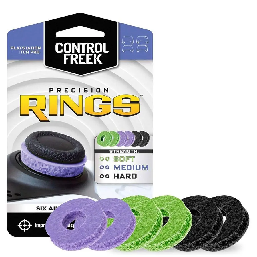 Precision Rings for PS5 & Xbox, Aim Assist with Motion Control, Colors, Enhance Gaming Experience, Perfect Accessories for Gamers, Console Controller Accessories