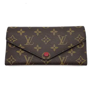 Pre-owned Louis Vuitton Canvas Coated Wallet Josephine Monogram Canvas #3555.1