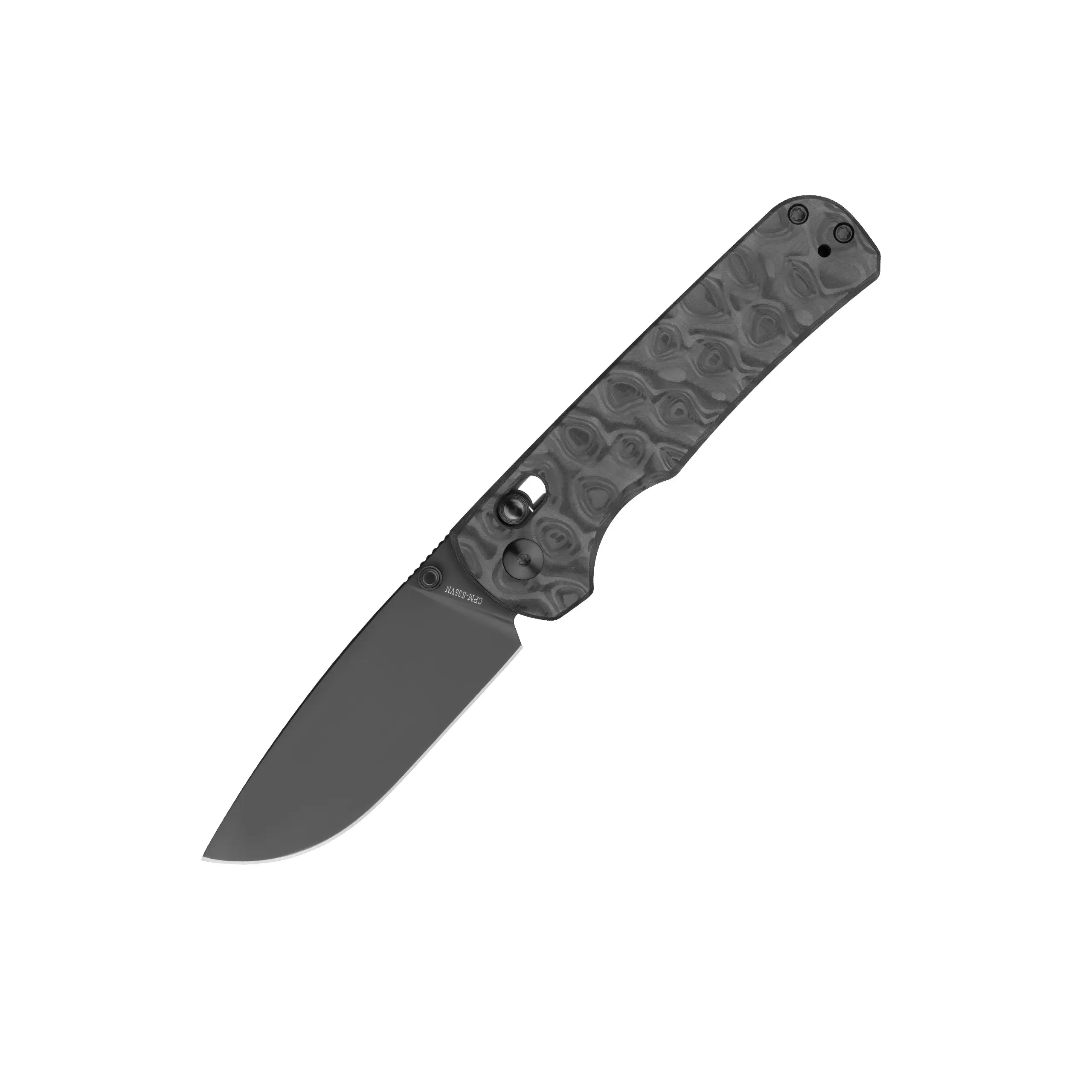 OKNIFE Rubato 4 Rail Lock Folding Pocket Chef Knife | Drop Point Blade | DLC coating(carbon fiber version only), Survival Gear, Survival Equipment Set