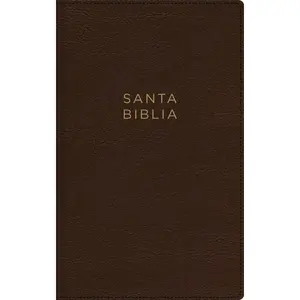 Nbla, Santa Biblia, Ultrafina, Letra Grande, Leathersoft, Café, Palabras de Jesús En Rojo -- Nbla-Nueva Biblia de Las Américas - Bible