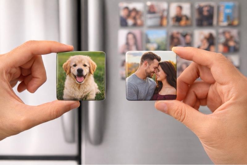 Custom Photo Fridge Magnet (2"x2")