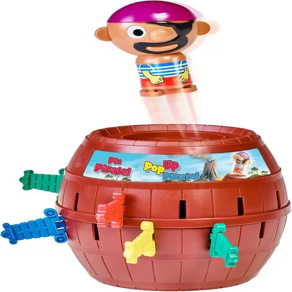 Pirate Board Game for Kids and Families, Fun Preschool Game Night Activity, 2–4 Players, Ages 4+