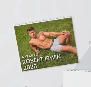 Robert Irwin 2026 Wall Calendar Collection Planner Unique Holiday Gift Fan Gift, Gift For Her, Robert Irwin Celebrity Merchandise, Celebrity Crush Merch, Animal Lover Gifts