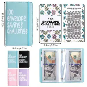 100 Days Money Saving Envelope BudgetStorage Book Savings Journal
