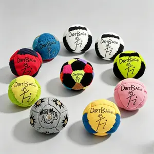 Tough DirtBag Hacky Sack! Super durable for hours of kicking fun. Portable for parks, backyards and trips. A lovely pastime for kids, teens and adults of all skill levels