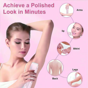 Underarm & Leg Hair Shaver for Arms Lip Bikini Back Legs Smooth Hair Removal Device